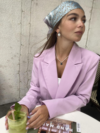 Колье с буквой