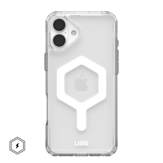UAG Plyo with MagSafe Series Case for Apple iPhone 16 Plus Ice/White (Прозрачный)