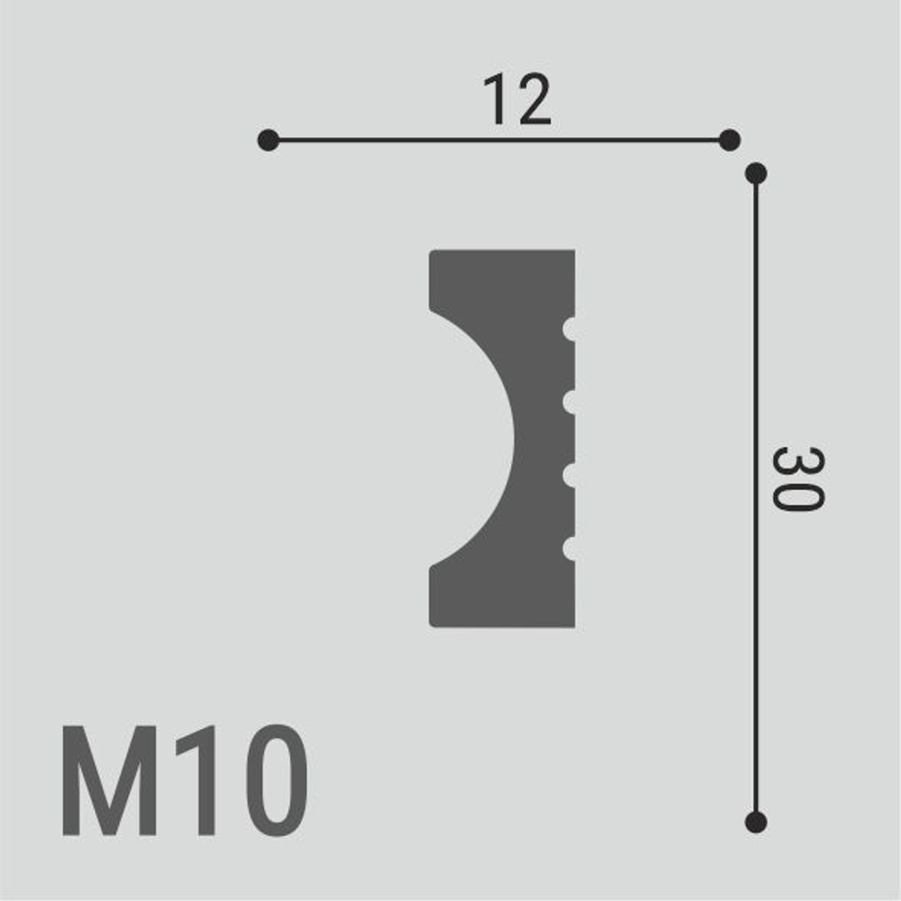 Молдинг М10