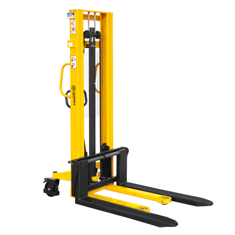 Ручной гидравлический штабелер SDJ 1030 (1000 кг; 3 м; вилы 310-830 мм) SMARTLIFT (SMART)