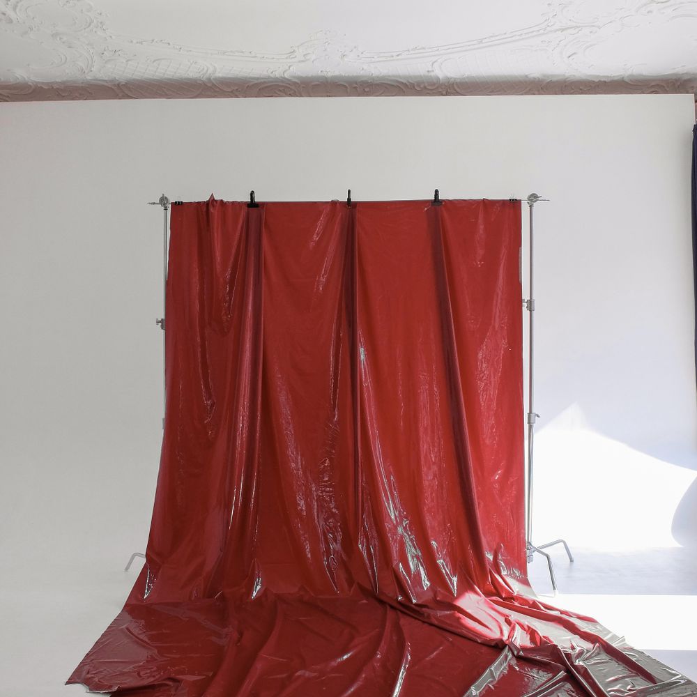 Виниловый фон BEDFORD STORE, 3,2 x 2,0 м, красный