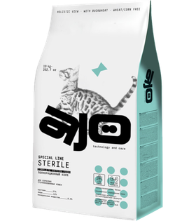 AJO Sterilised Индейка с Уткой 1кг. развес