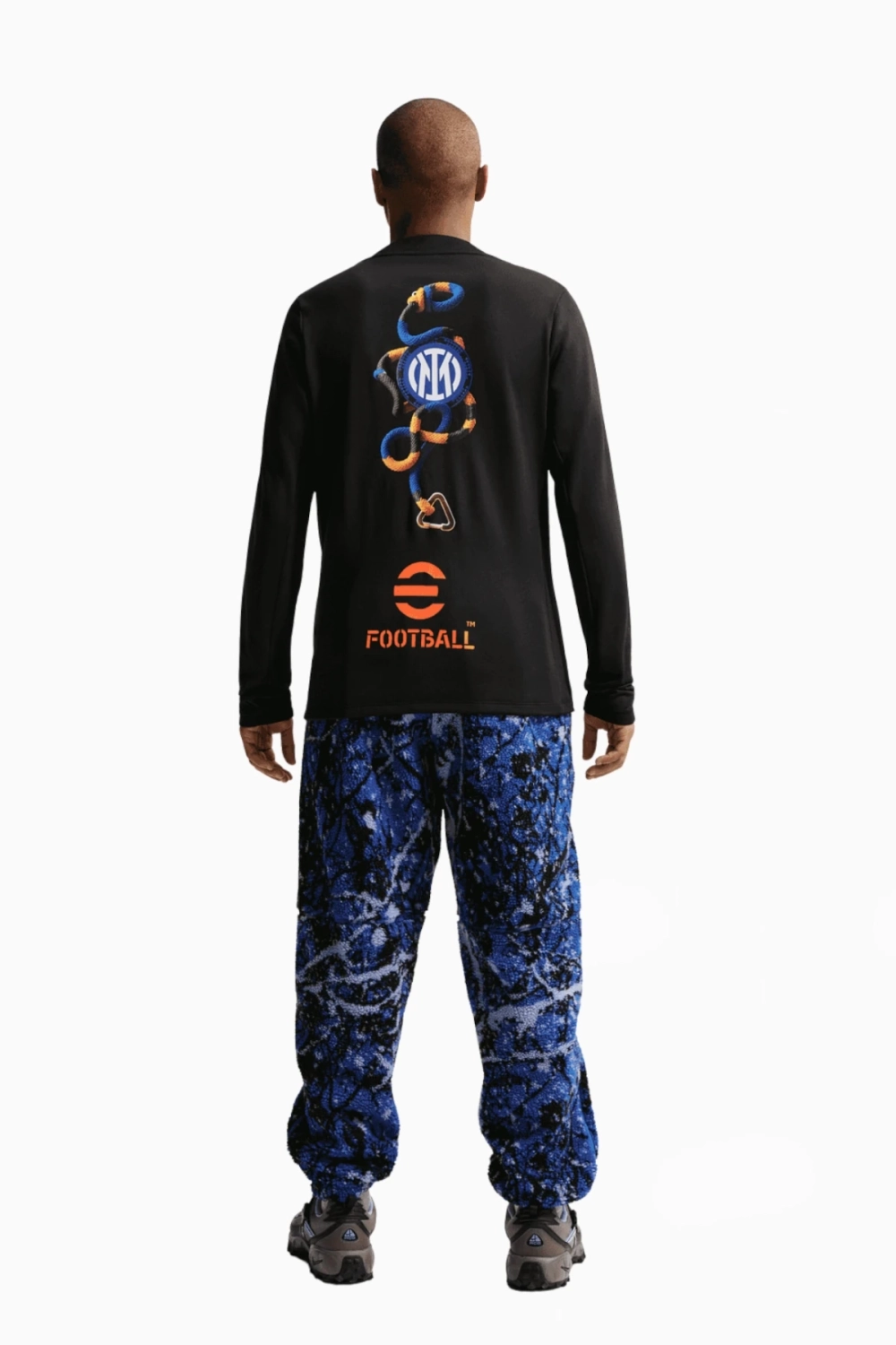 Футболка с длинными рукавами Nike Inter Milan x ACG 25/26 Academy Pro - черный