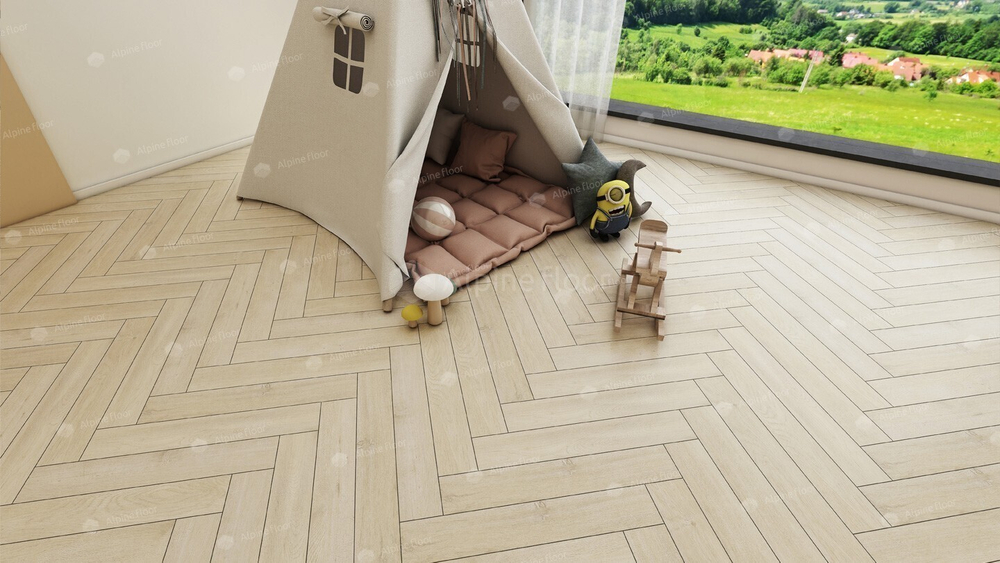 Ламинат Alpine Floor Herringbone 12 Дуб Лацио LF105-03