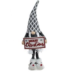 GAEM Игрушка набивная с подсветкой "Гном", L18 W10 H51 см, 2в.