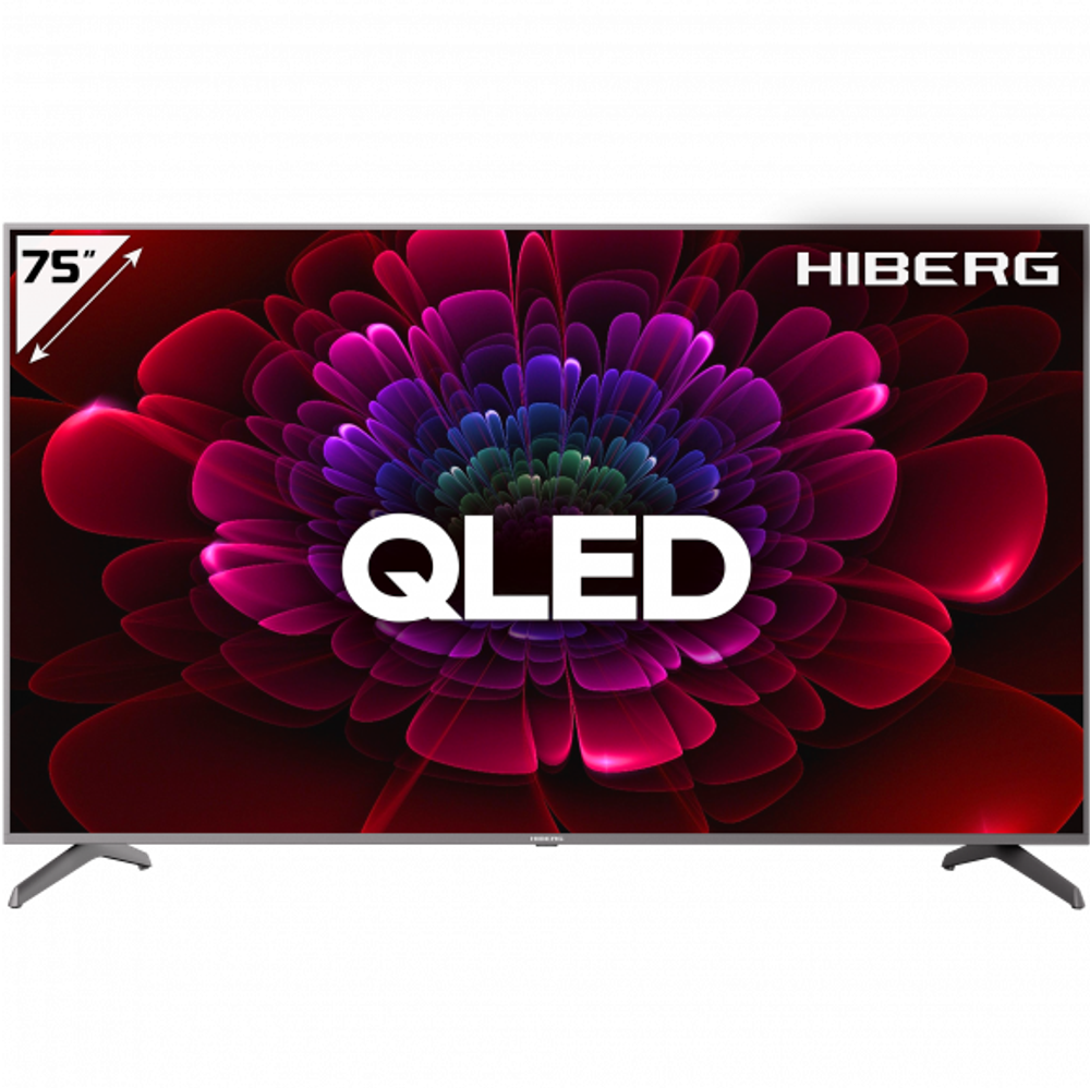 Телевизор 75" Hiberg QLED 75Y