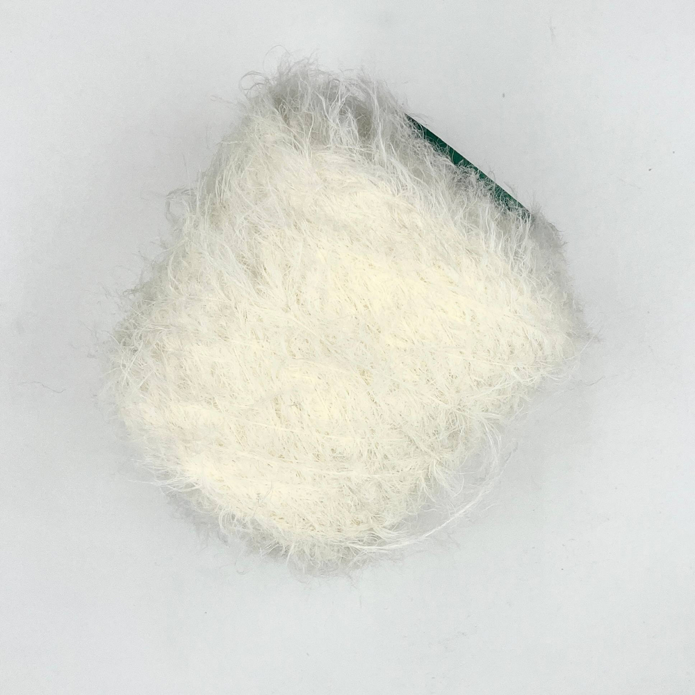 Фасонная пряжа Шелк / па, 700 м в 100 г, эскимо