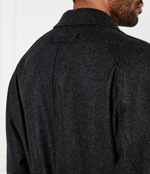 Шерстяное пальто Mars HUGO - графитовый(50523973)