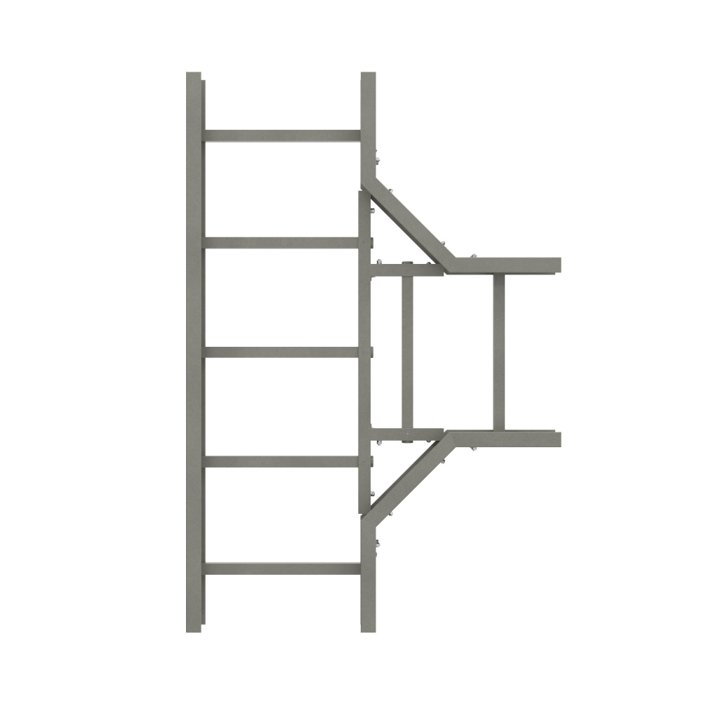 Ответвитель Т-образный горизонтальный 750x100, стеклопластик