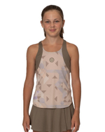 ОДЕЖДА ДЛЯ ТЕННИСА Девочки, Майка BIDI BADU PARIS 2025 .