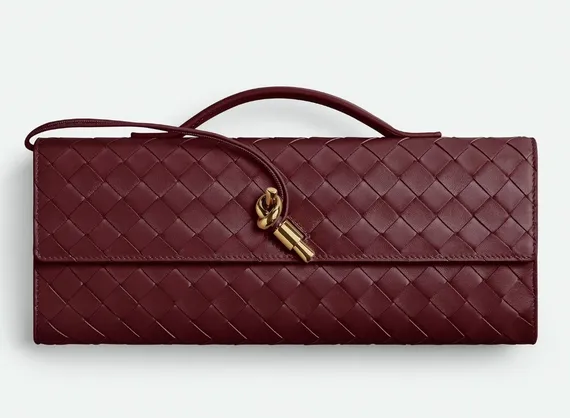 Клатч Bottega Veneta Andiamo Бароло