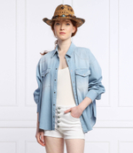 рубашка DONDUP - made in Italy - голубой(DC233 DS0259D BE2)