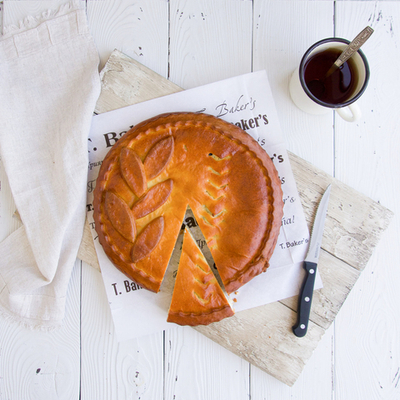 Пирог с картофелем и сыром