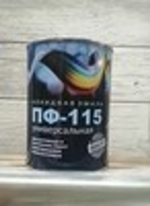 Эмаль ПФ-115 синяя HELLES HAUS 0,8 кг