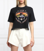 футболка The Kooples - черный(FTSC24022K)