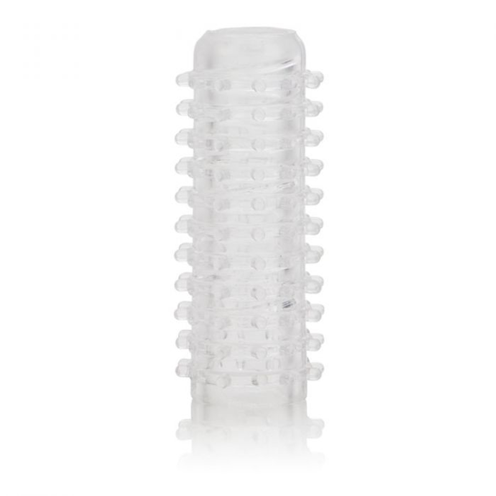 Двусторонний мастурбатор Dr. Joel Kaplan Reversible Masturbator (Цвет: прозрачный)