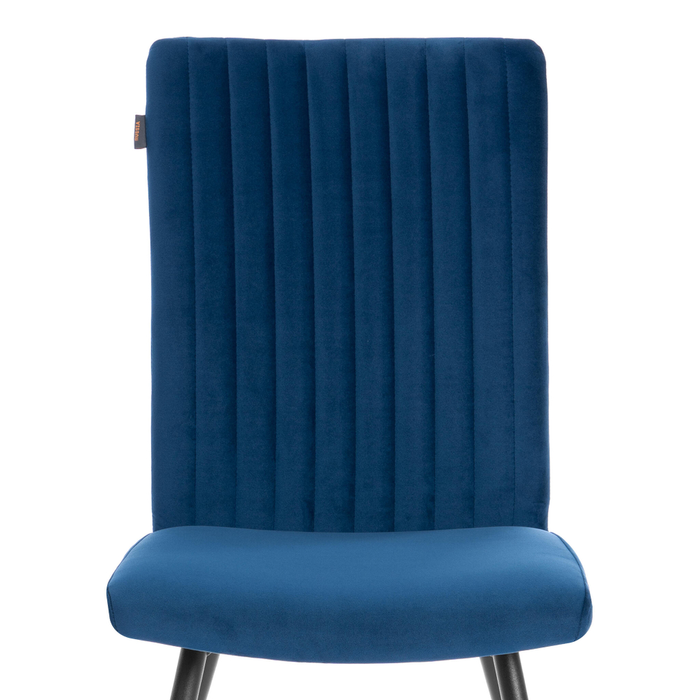 Стул обеденный Monte Carlo TREND, велюр, Blue (синий), 49х51х93 см