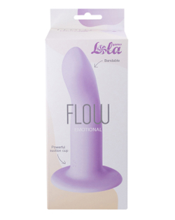 Нереалистичный дилдо Flow Emotional Purple 2040-01lola
