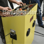 Надувной аттракцион Бык Родео, бык+батут, красный, 5*5*2,5м