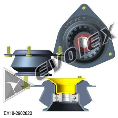 Опоры передних стоек 1118 Калина Evolex с подшипником