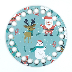 Донышко Новый год диаметр 10см