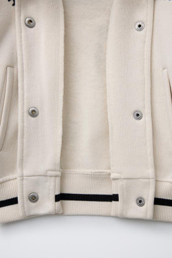 ZARA БОМБЕР HELLO KITTY ©, ЭКРЮ