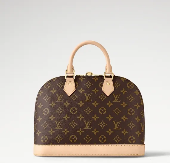 Сумка Louis Vuitton Alma коричневый