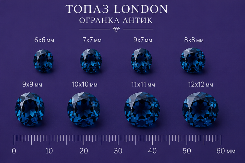 Топаз London Антик