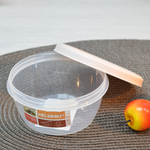 Банка 0,4л с завинчивающейся крышкой "Helsinki", персиковая карамель