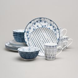 НАБОР ПОСУДЫ BRONCO "DREAMS" НА 4 ПЕРСОНЫ 16 ПР.