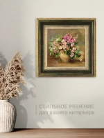 Картина на стену интерьерная на холсте 30х30 см