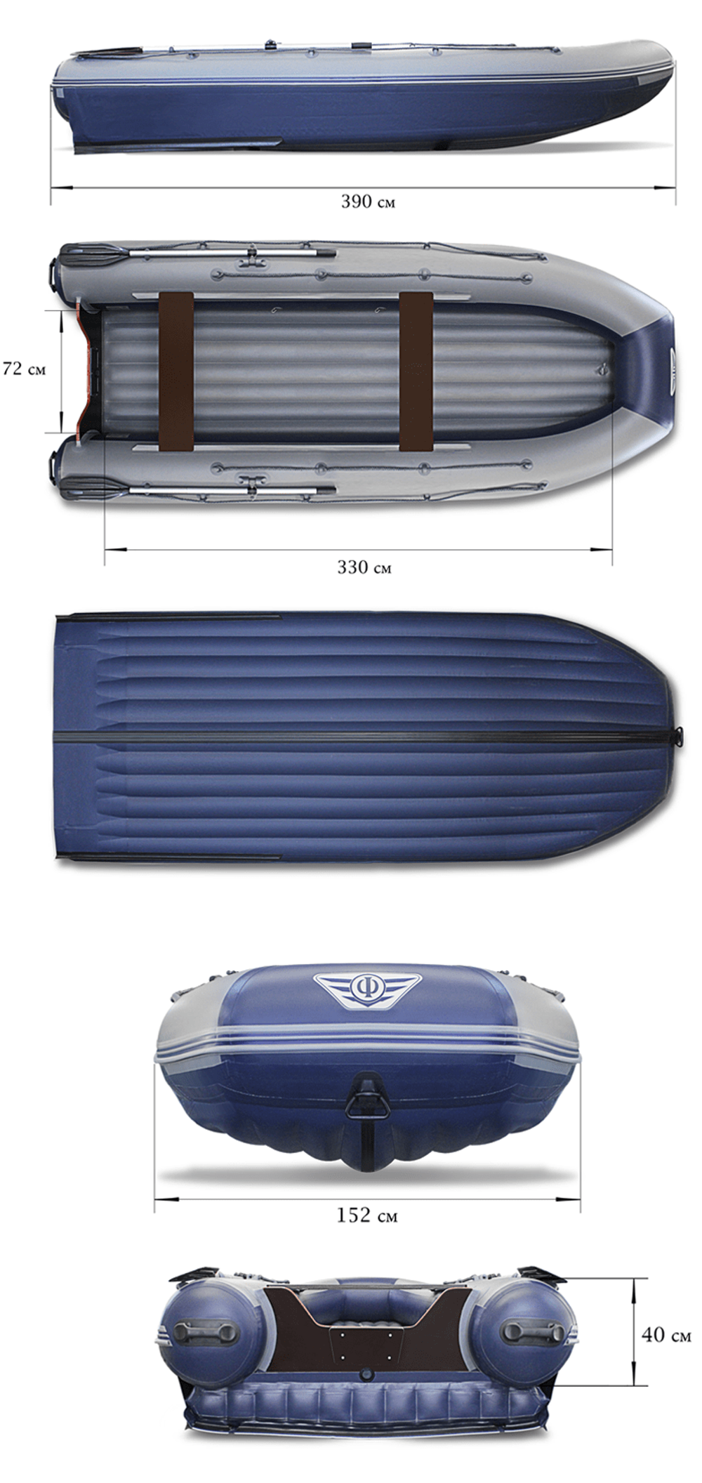 Лодка ПВХ ФЛАГМАН DK 390 IGLA