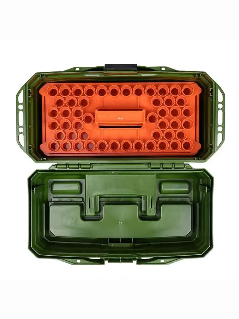 Кейс под патроны Helios (12 кал) цв. хаки (T-HS-HC-H)