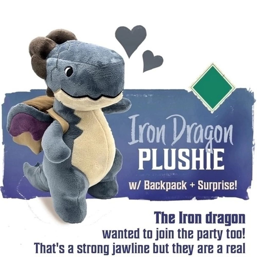 [Предзаказ] Flamecraft - Iron Dragon Plushie