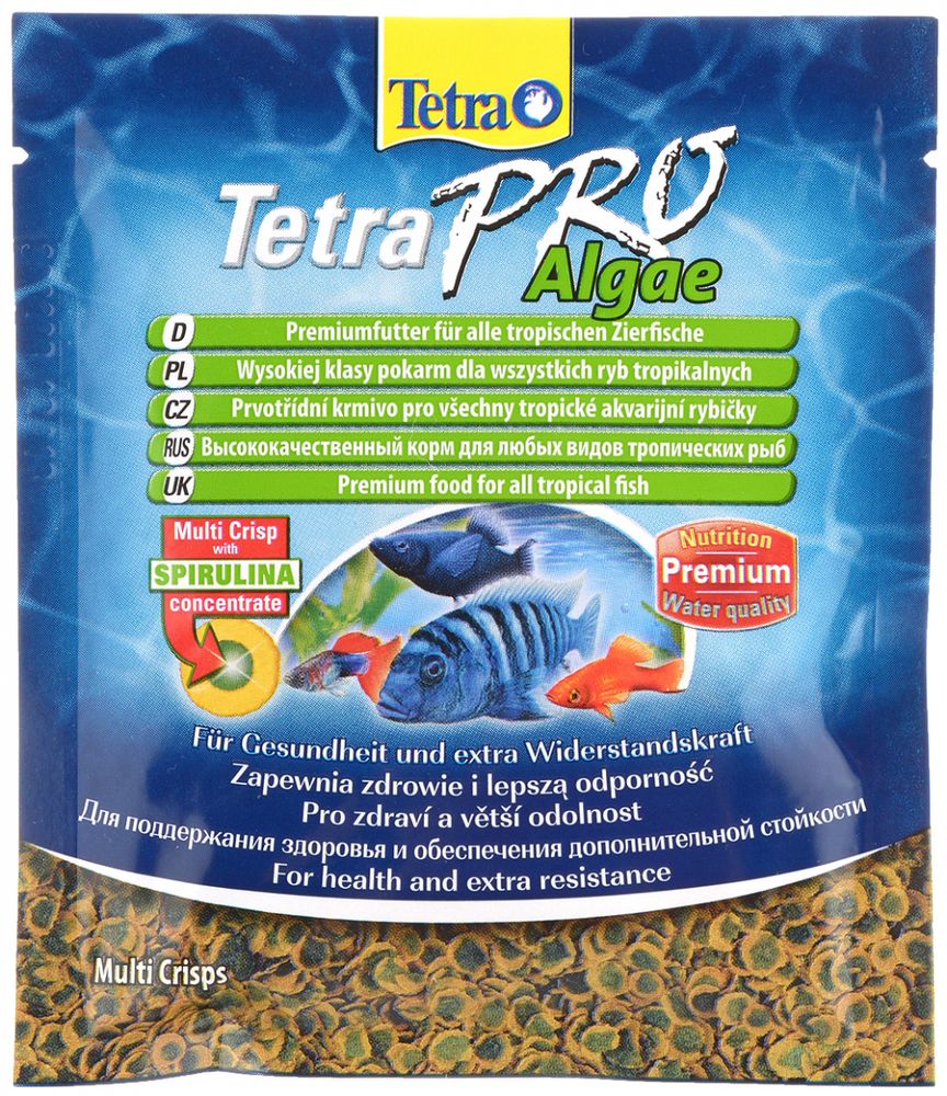 корм д/р Tetra Pro Algae (чипсы) 12 гр