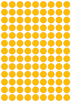 Виниловые наклейки для упаковки и маркировки Policomprint M20, 12 мм. 117 шт.