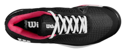 Женские теннисные кроссовки Wilson Rush Pro 4.0 Clay - black/hot pink/white