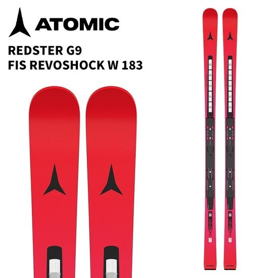 Горные лыжи Atomic Redster G9 FIS REVOSHOCK S + ICON 16 (2026)
