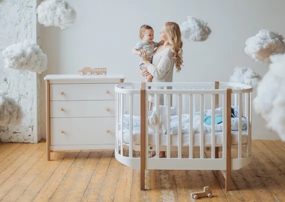 Комод Classic 3 ящика (белый)