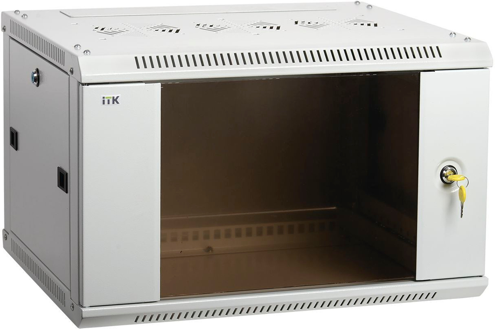 Шкаф настенный 19", 15U ITK LWR3-15U66-GF
