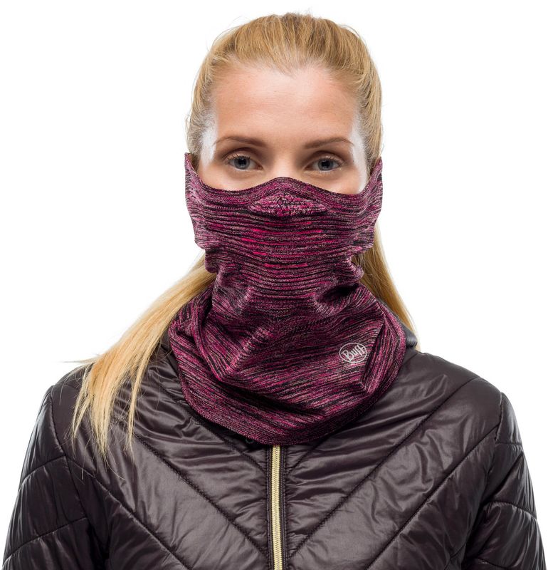 Бандана-маска Buff Dryflx+ Neckwarmer Fuchsia Фото 3