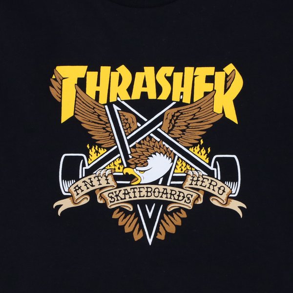 Футболка Thrasher Eaglegram T-Shirt (black) артикул: - купить в магазине Дайс