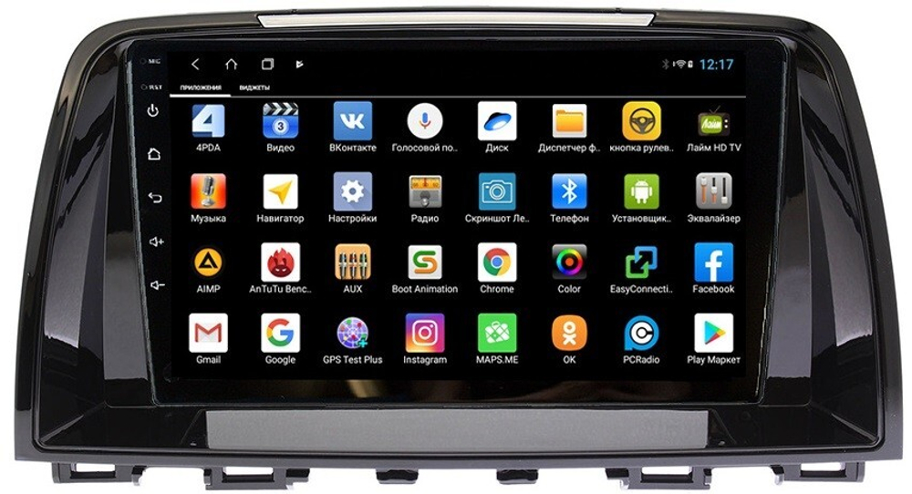 Магнитола для Mazda 6 2012-2014 - Parafar PF010XHD на Android 13, 8-ядер, 4Гб+64Гб, CarPlay, 4G SIM-слот