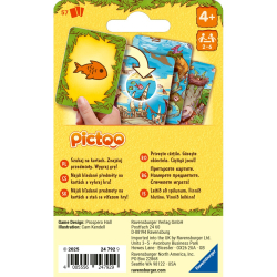 Ravensburger - Карточная игра PICTOO Dino 247929