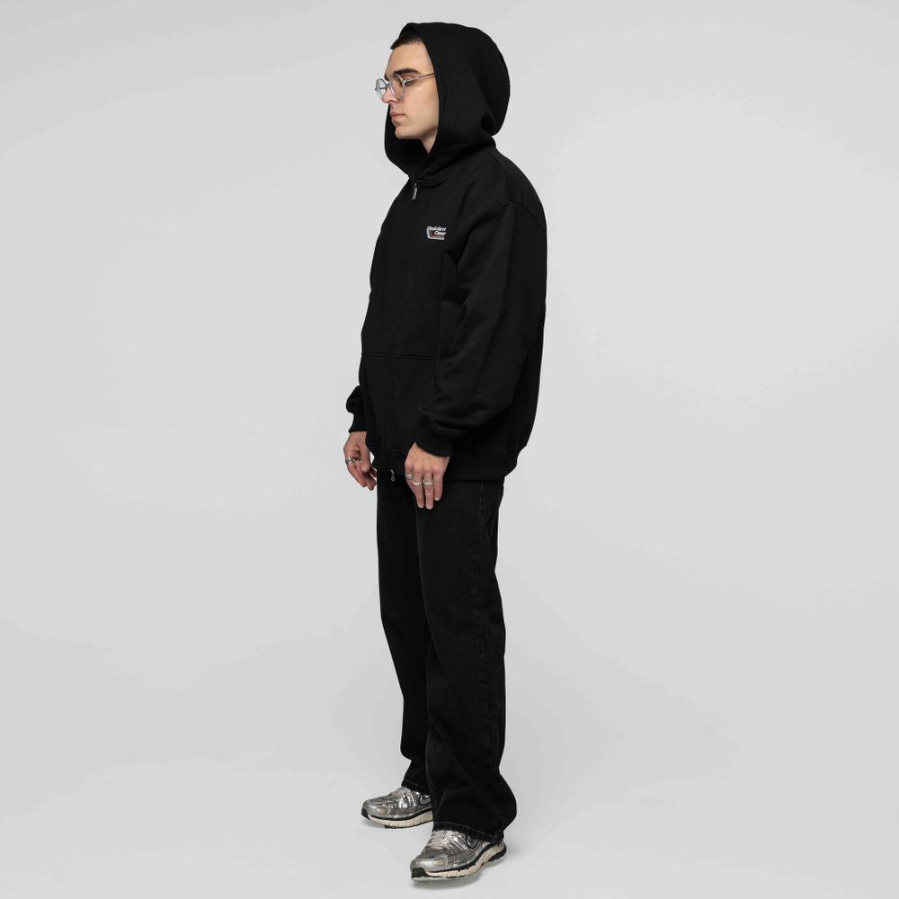 Худи Dissident Zip Gear Oversized черное