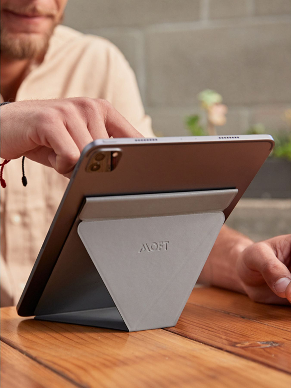 Складная магнитная подставка для планшета SNAP TABLET STAND / 6 позиций / Синяя