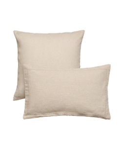 Zara Home наволочка декоративная из льна, светло-бежевый · 1140/007