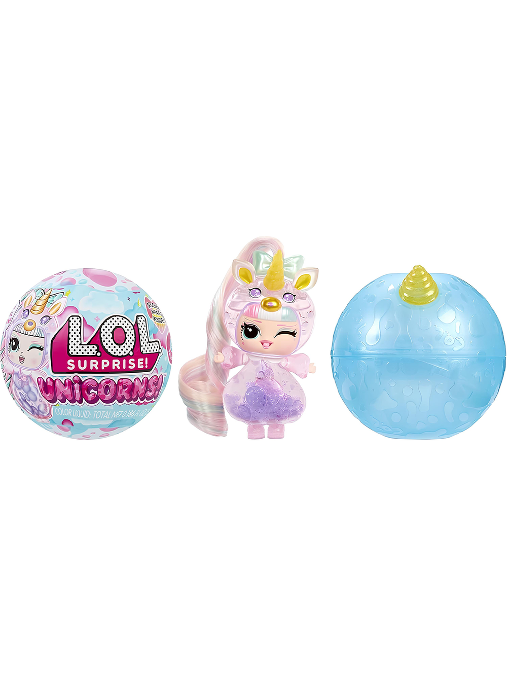 Игрушка ЛОЛ Сюрпрайз единорог Тотс в упаковке Сюрприз 121336EUC | LOL Surprise Unicorn Tots Surprise | мини-кукла 4+