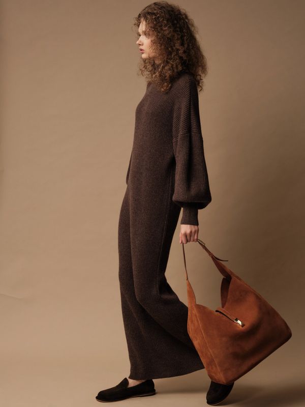 D0341-8100 Платье dbr, шоколадный