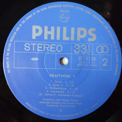 Винтажная виниловая пластинка LP Kraftwerk 2 (Japan 1979) (Obi)